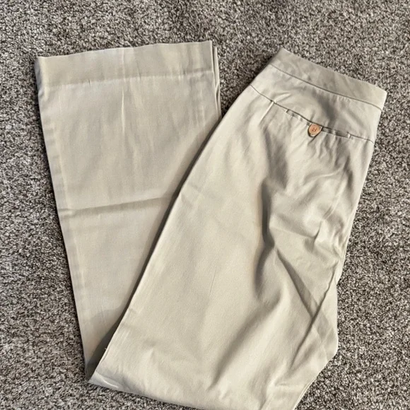Cato Khaki Button-Front Pants - Picture 8 of 8